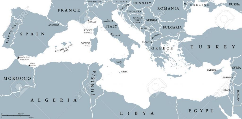 mar mediterráneo
